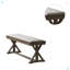 Banc de salle à manger en tissu