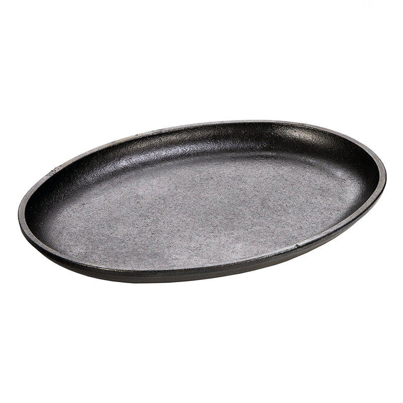 Cast Iron Griddle, 0.68 cm H x 18.7 cm L x 18.7 cm W