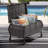 Nurani Rectangular Metal Outdoor Coffee Table , 19.69'' in. W 28.35'' in. D