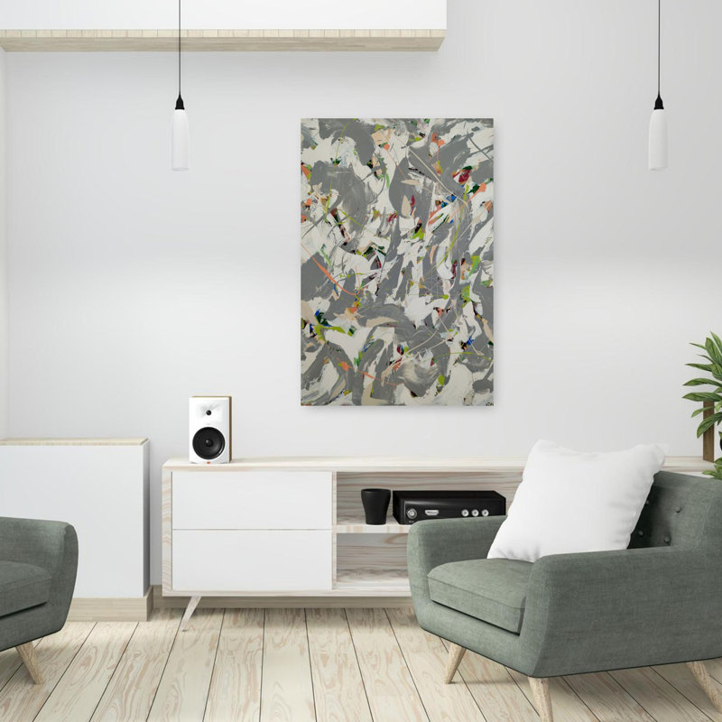 Art contemporain contemporain, 36" H x 24" W