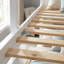 Lit superposé simple au-dessus de double avec glissade, échelle intégrée et barrière de sécurité House-550435090