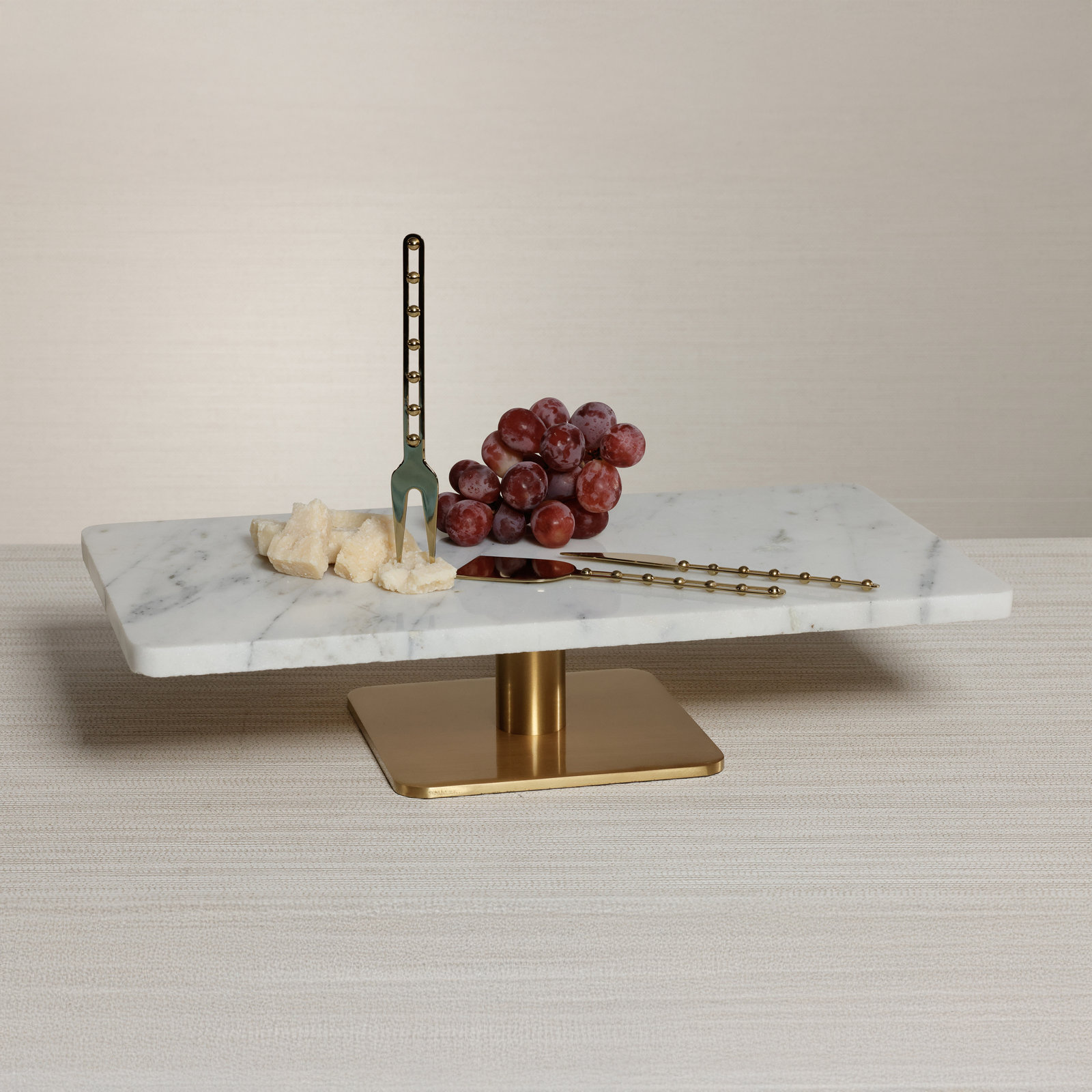 Stainless Steel Cheese Knife Set, Gold