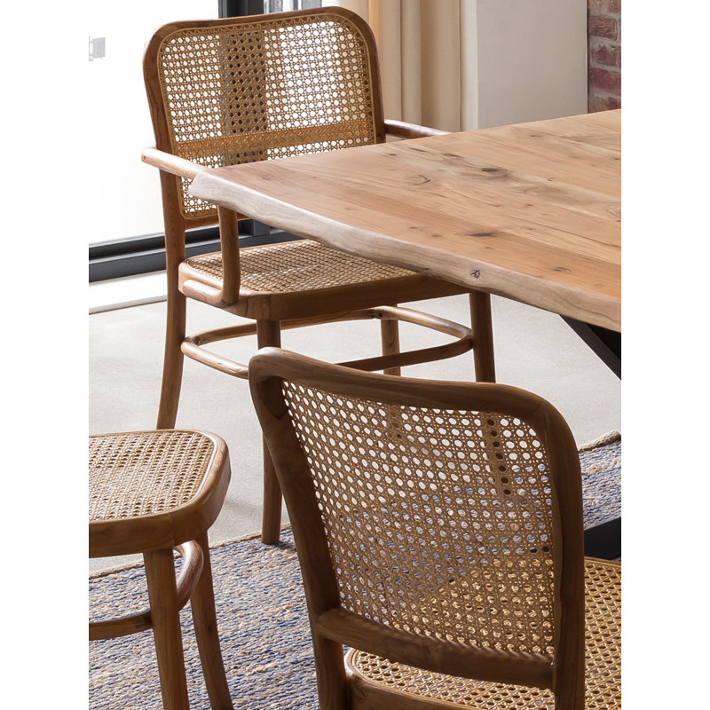 Wynnfield 45cm H Solid Wood Armchair
