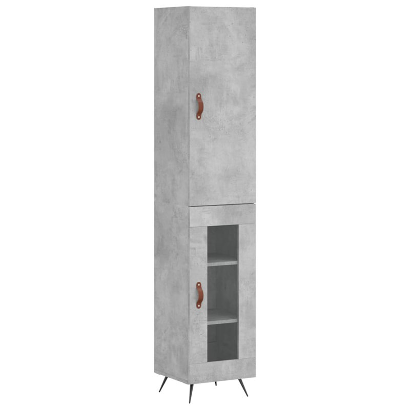 Pecor 34.5cm Sideboard, Concrete Grey