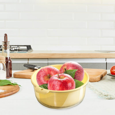 Égouttoir à légumes double couche pour lavabo de cuisine mobile