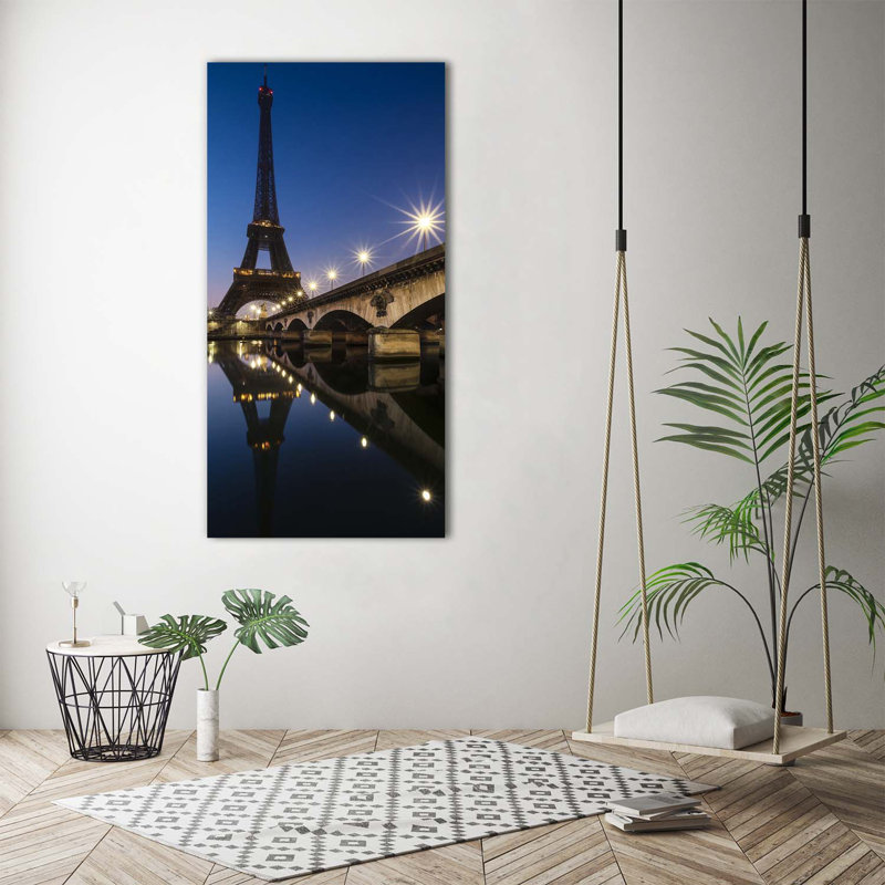 Eiffel Tower Paris - Wrapped Canvas Print