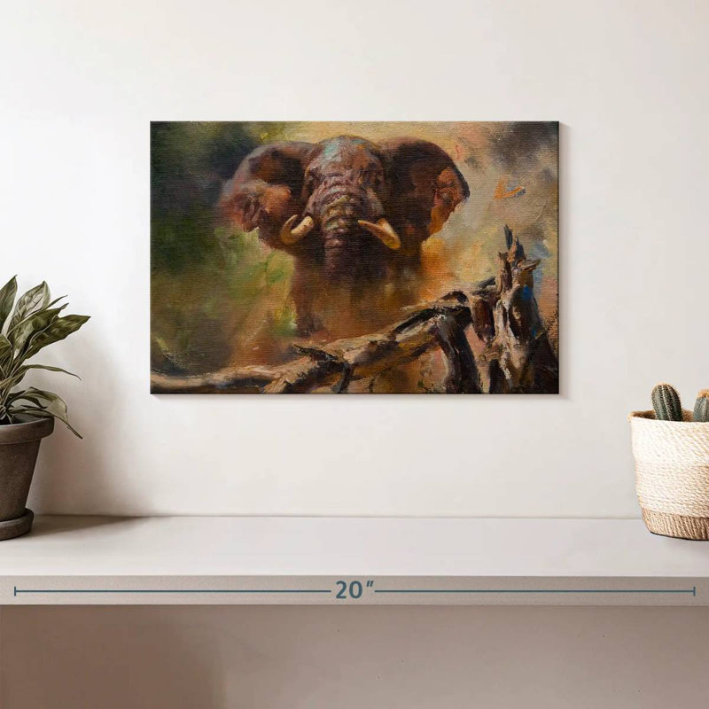 Brampt Elephant's Dream, 8" H x 12" W