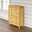 Sarkar 90 cm W Chest of 5 Drawers