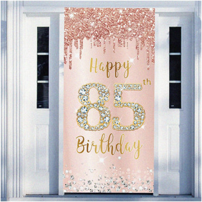 Sparkling Silver 80th Confetti Set 200pcs
