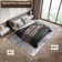 Sorbus Area Rug, Machine Washable, Non-Slip, Low Pile Indoor Carpet with Rubber Backing - Blue (Drift)