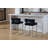 26’’ Upholstered Hollow Back Counter Stool With Metal Frame, Modern Round Arms Counter Height Bar Stool For Kitchen Island/Dining Room/Home Pub-621853125