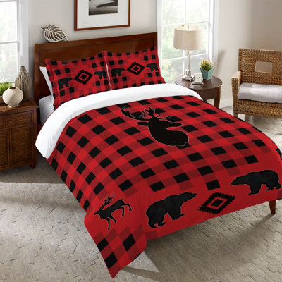 Buffalo Check Machine Woven Duvet Cover