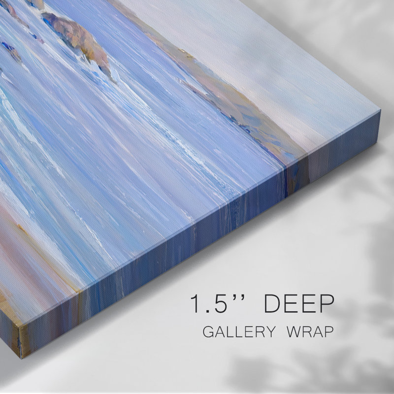 Le long de la côte, toile tendue I-Gallery, H 12 po x l 18 po