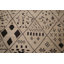 Tapis ivoire en laine All-Over Trellis