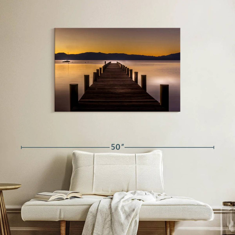 Alvord Pier sur le lac Tahoe