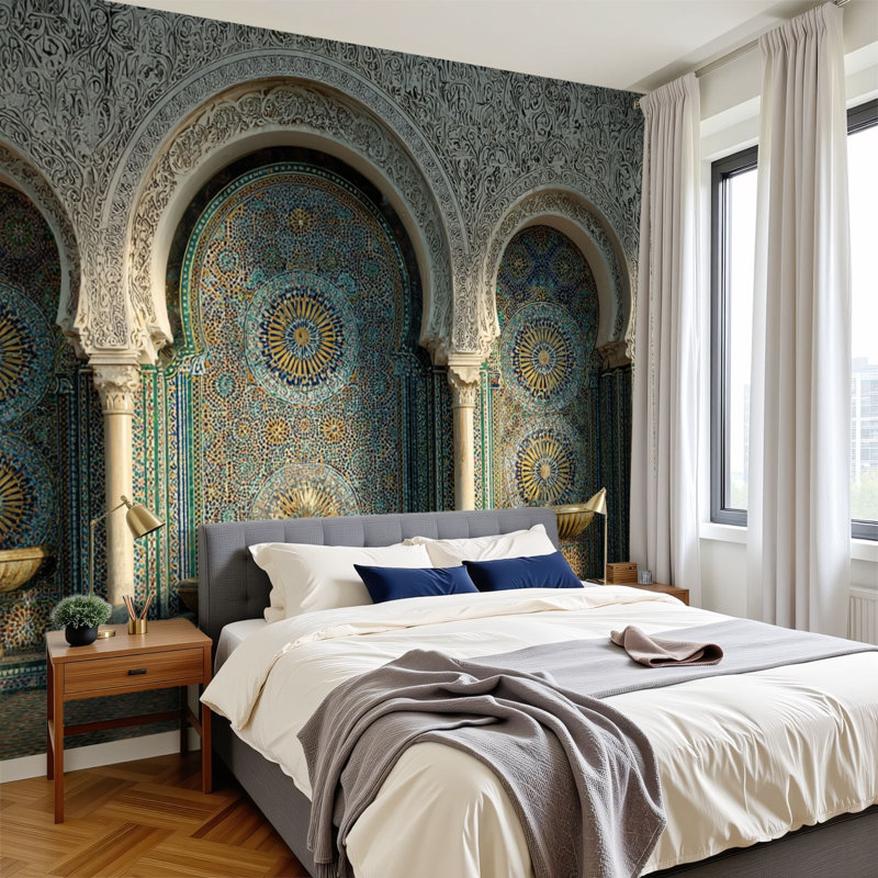 Adhésif mural auto-adhésif et amovible, L 68,88 po x l 96 po