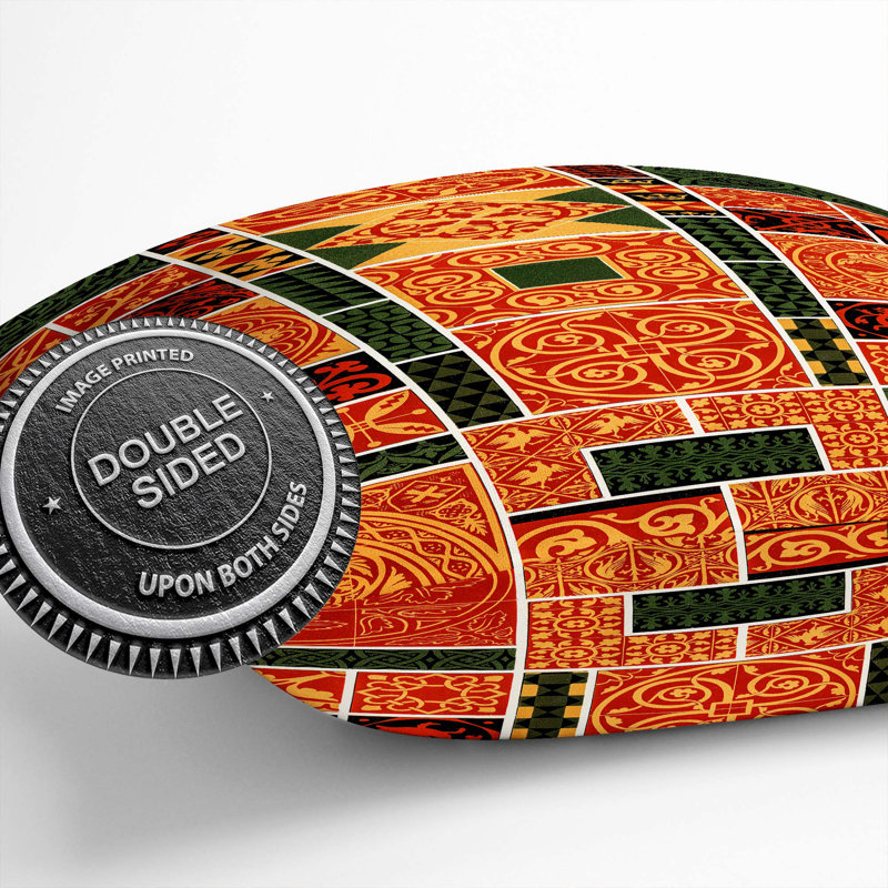 Geometric Square Throw Cushion, 55 x 55 cm