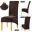 Polyester Box Cushion Dining Chair Slipcover