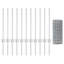 Euro Fence With 11 U Posts 25 M Steel-894285534-894285530