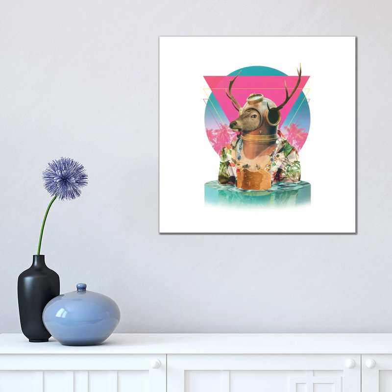 Summer Mood by Ali Gulec - Wrapped Canvas Print, 45.72 cm H x 45.72 cm W x 3.175 cm D