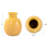 Golden Bee Ceramic Vase- Small