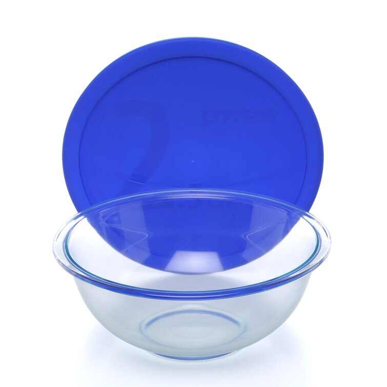Pyrex Smart Essentials Mixing Bowl Set with Lids, 6-Piece
