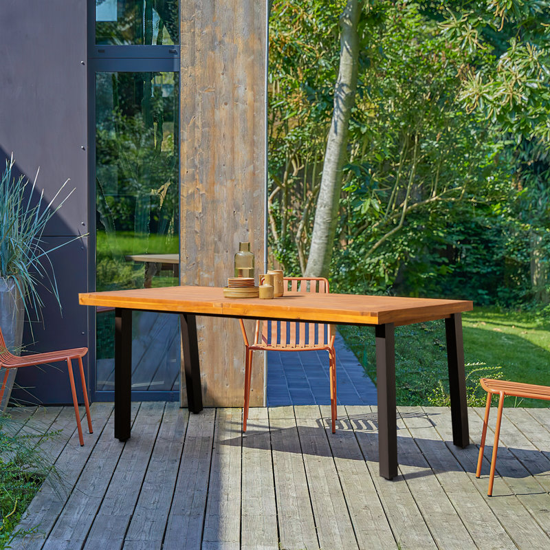 Table de salle à manger Norwood, Marron clair