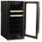 Azure Home Products 14.63'' W Freestanding 80 Cans (12 oz.) 3 Cubic Feet Beverage Cooler with Wine Storage and Reversible Door