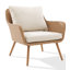Chaise d'extérieur avec coussins Marotta