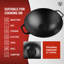 Wok en fonte 14 po Victoria