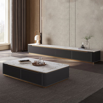 Meuble télé avec table basse