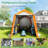 Guardian Shelter Series AMERLIFE Heavy Duty Portable Shed Storage Shelter With Waterproof Windows & Roll-Up Zipper Door-102403073