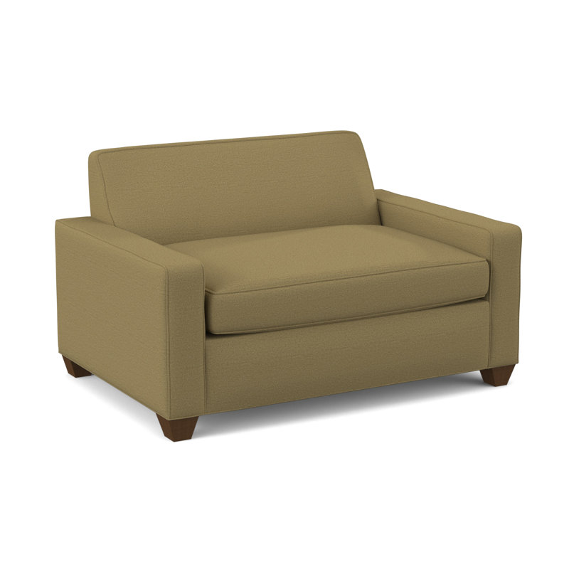 Avery Upholstered Accent Chair, Montana Walnut, Antic Fawn