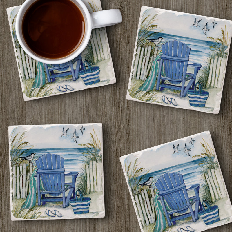Ensemble de 4 chaises By The Sea