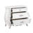 Lasiya 3 Drawer Nightstand White