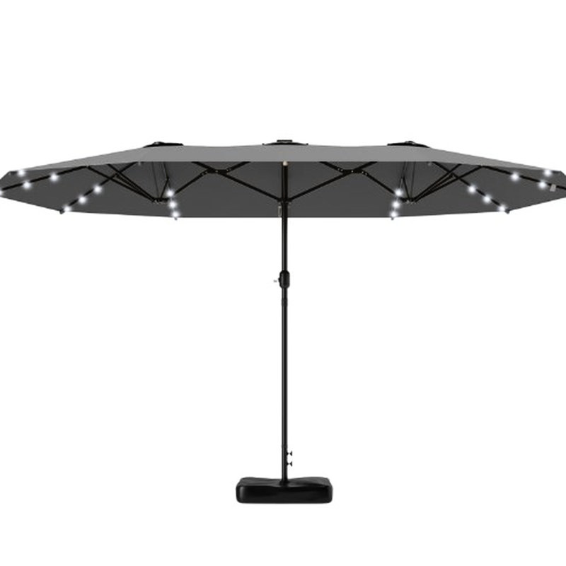 ECBCD-edcae Umbrella, Gray