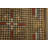 Antique American Tiled Squares Cross Pattern Hooked Rug