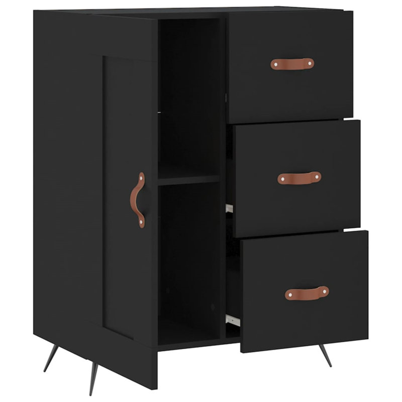 Websterville 70cm Sideboard, Black