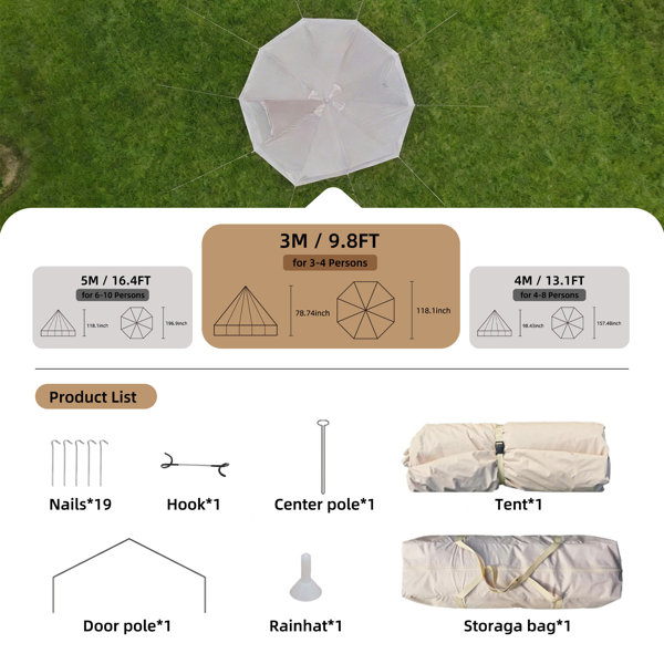 Dimensions du produit
