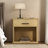 Clifford Traditional 1-Drawer Nightstand in Natural Oak-1216267090