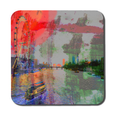Square 6 Piece Coaster Set