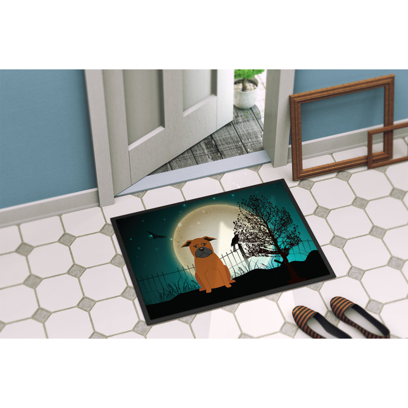 Tapis d'extérieur Caillo Halloween Chongqing, Rectangle 1 pi 6 po x 2 pi 3 po