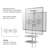 ONKRON Single Screen Floor Stand Mount