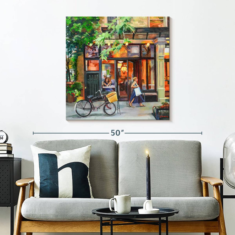 New York Bistro, H 30 po x l 30 po