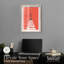 Affiches de Formule 1 «Red Icon Shadowbox» par Notoriart, cadre blond, 17 x 25-1270845547-1270845549