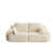 Velours côtelé beige sélectionné