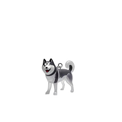 Storage keychain Keychain For Collecting Dog