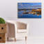 Toile épique «Summer Morning In Friendship Harbor» par Rick Berk, 40 po x 26 po