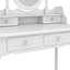 Manolis Dressing Table with Mirror