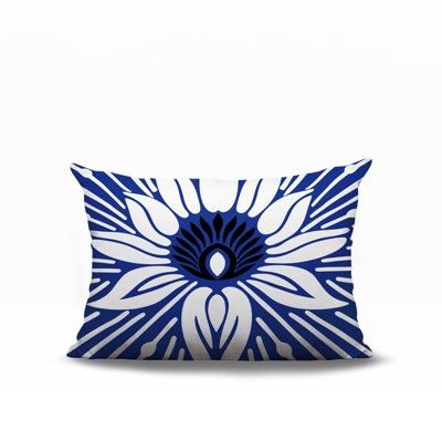 Oreiller rectangulaire réversible intérieur / extérieur Carla